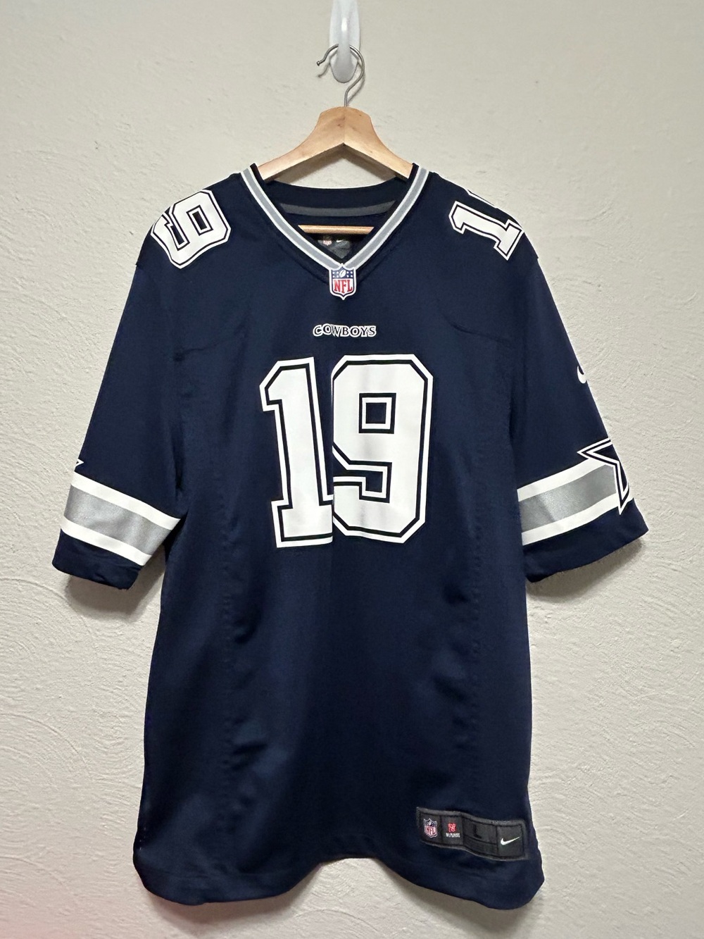Nike Dallas Cowboys Miles Austin #19 On-Field Jersey Men’s Size Large Navy Blue
